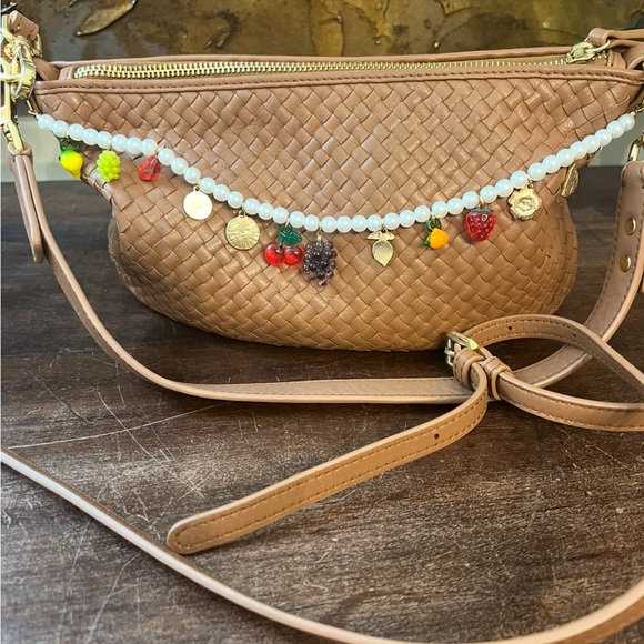 Quince Italian Leather Handwoven Leather Mini Shoulder bag - Picture 7 of 7